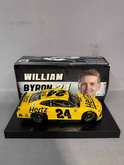William Byron #24 2019 Hertz Nascar Autographed Diecast