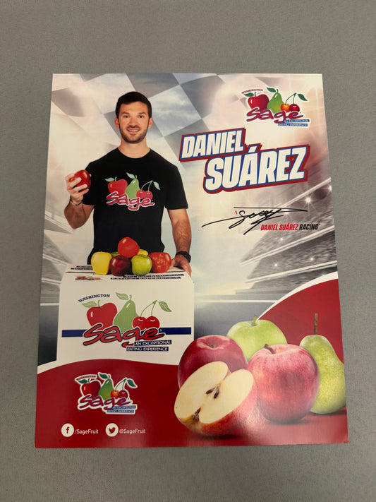 Daniel Suarez #41 2019 Sage Nascar Hero Card