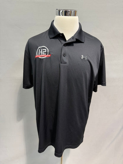 H2 Motorsports Nascar Team Issued Polo Shirt Size XL