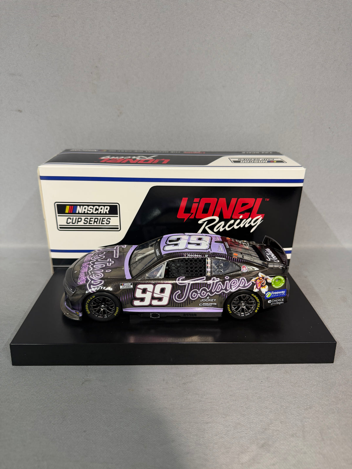 Daniel Suarez #99 2024 Tootsies Orchid Lounge Color Chrome Nascar Diecast
