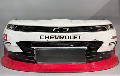 Austin Hill #21 2025 Las Vegas Global Industrial Nascar Front Nose