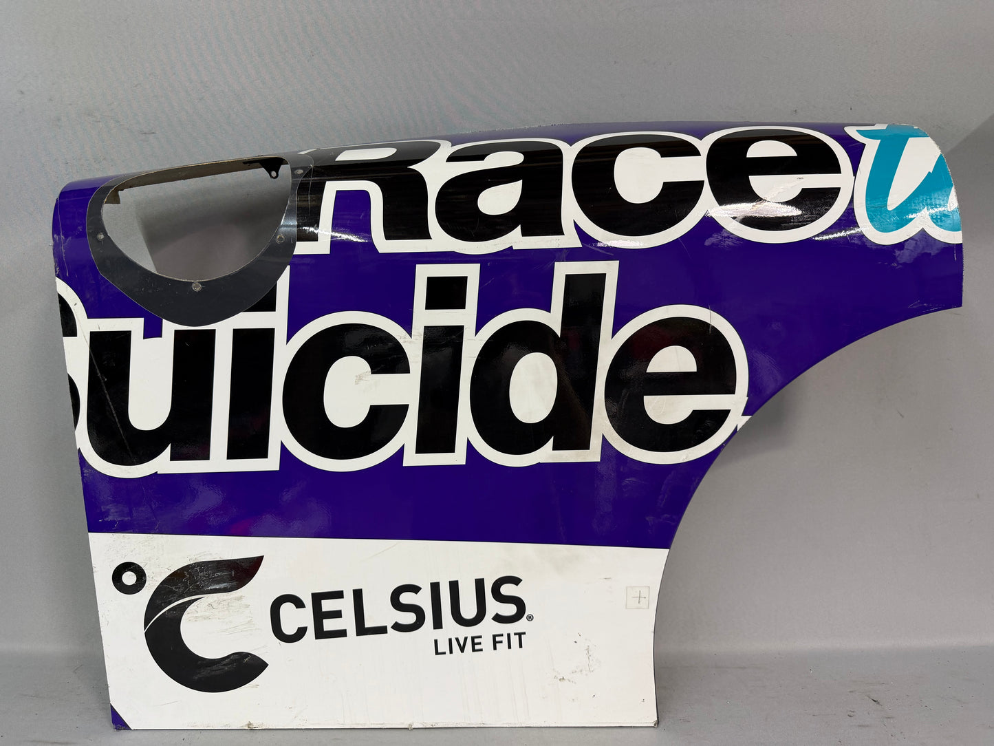 Daniel Dye #10 2025 Portland Gateway Race To Stop Suicide Nascar Partial Quarter Panel