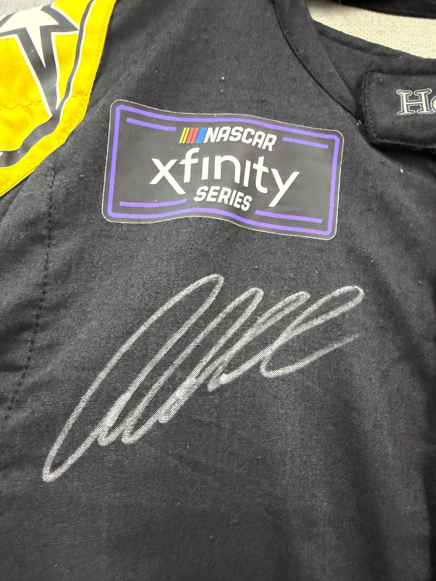 Aric Almirola #19 2024 He Gets Us Nascar Autographed Driver Firesuit