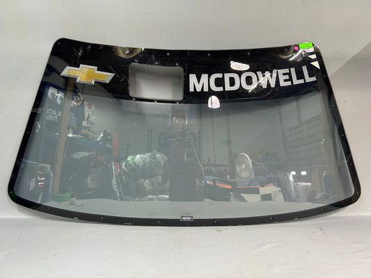 Michael McDowell #71 2025 Iowa Nascar Front Windshield
