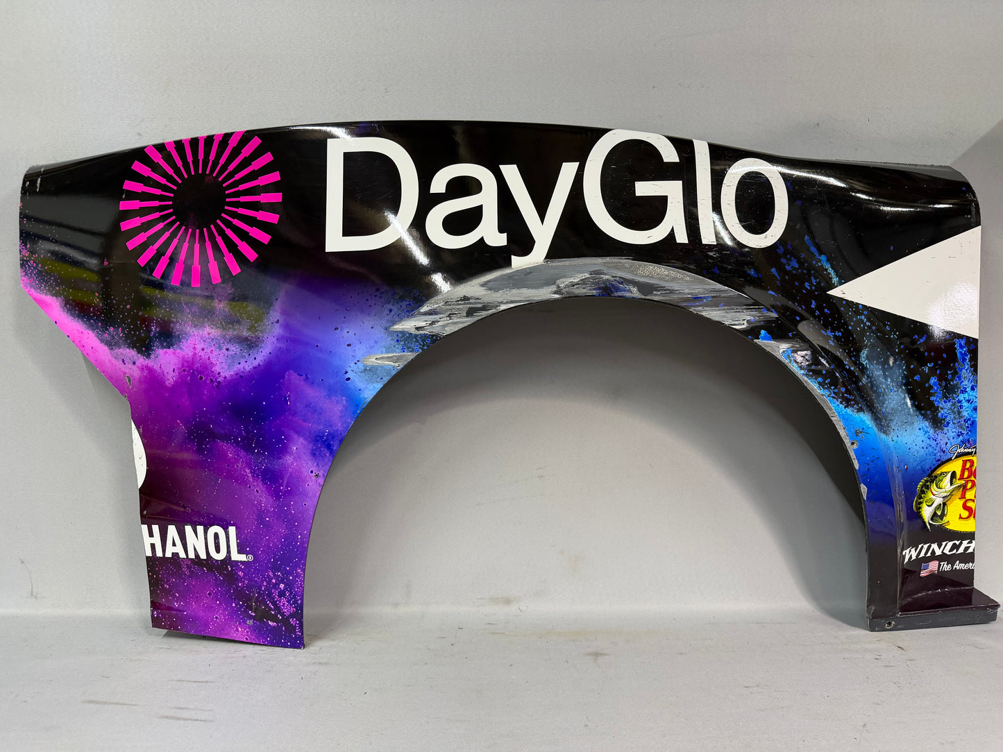 Austin Dillon #3 2025 WWTR Gateway Dow Day Glo Nascar Quarter Panel