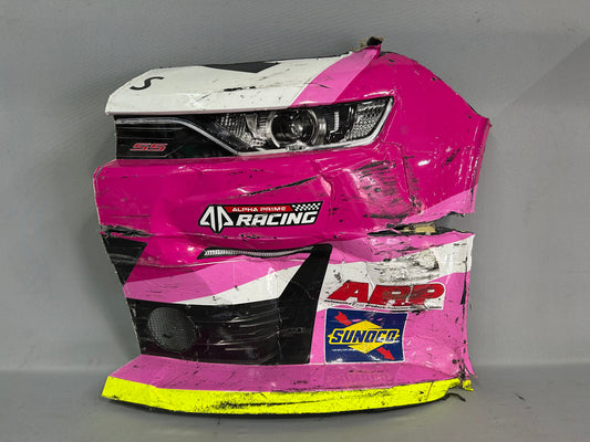 Brennan Poole #44 2024 Charlotte Macc Door Systems Nascar Nose Corner