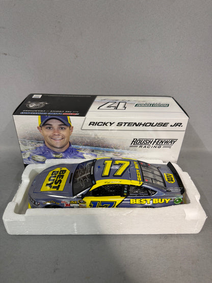 Ricky Stenhouse Jr #17 2013 Best Buy Flashcoat Color Nascar Autographed Diecast
