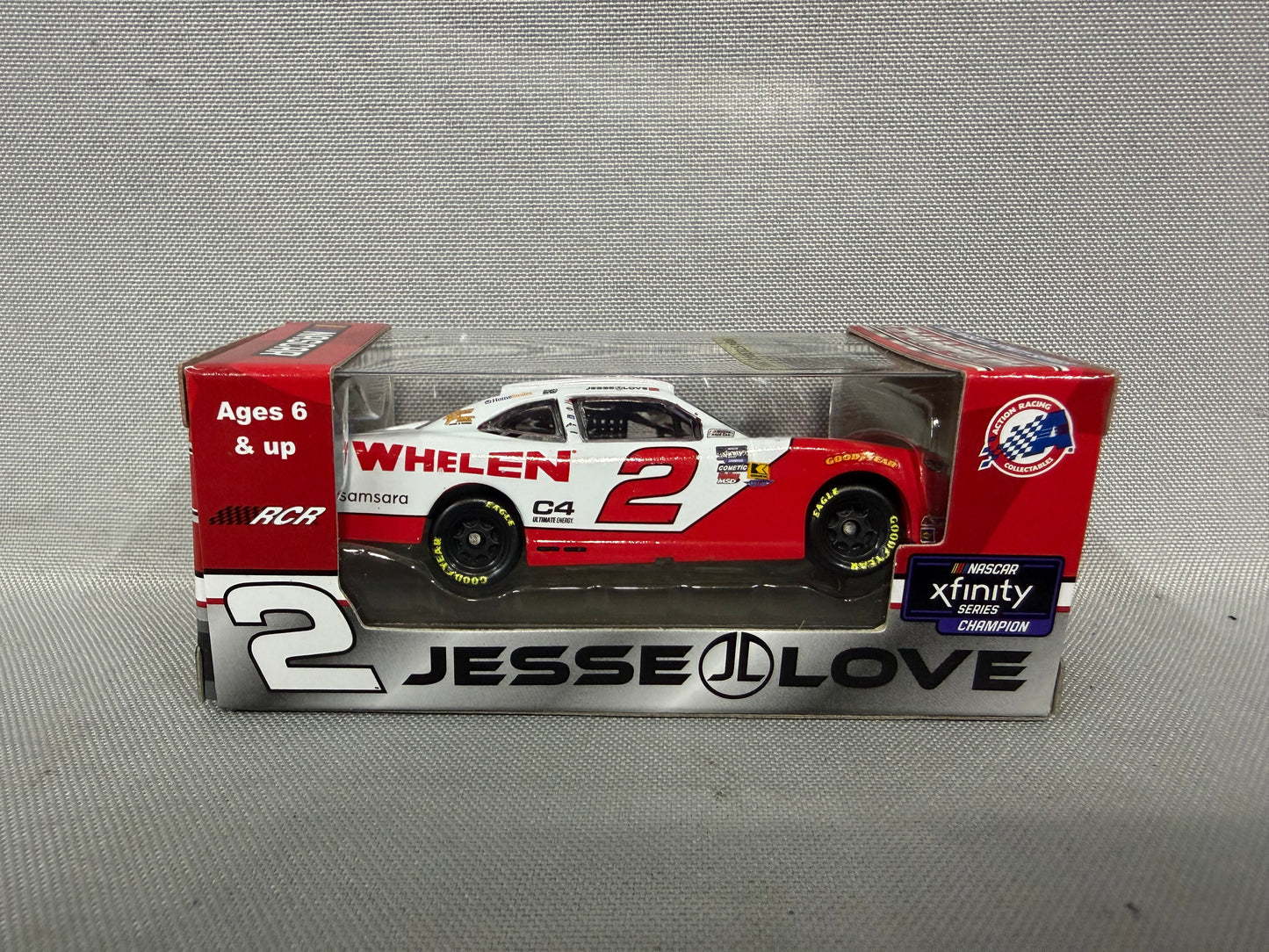Jesse Love #2 2025 Whelen Champion Nascar 1/64 Diecast
