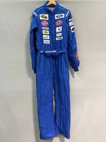 Aric Almirola #43 2016 Darlington STP Nascar Autographed Driver Firesuit