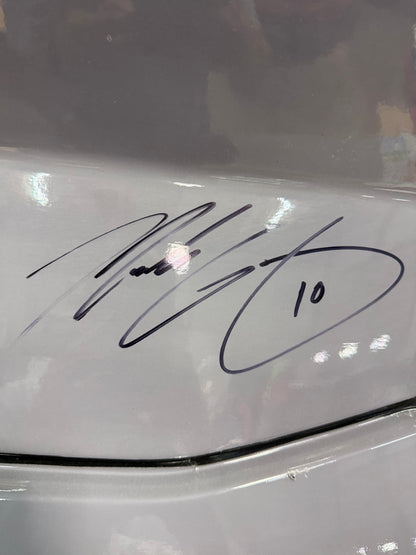 Noah Gragson #10 2024 COTA Rush Truck Centers Nascar Autographed Rear Bumper