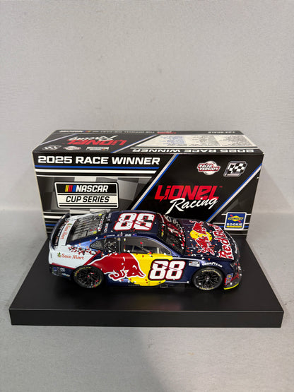 Shane Van Gisbergen #88 2025 Sonoma Win Redbull Liquid Color Nascar Diecast