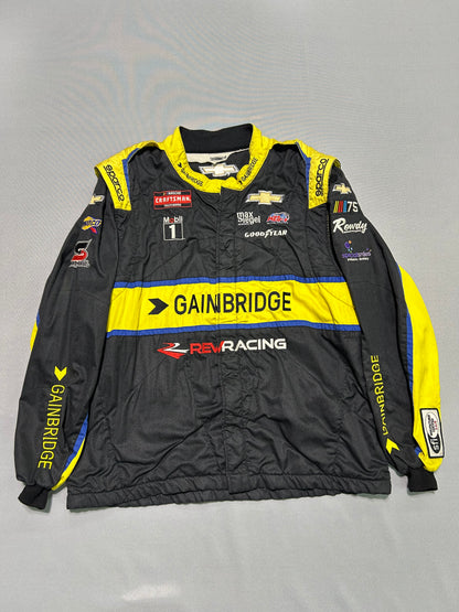 Nick Sanchez #2 2023 Gainbridge Nascar 2 Piece Crew Firesuit C-52 W-40 L-31