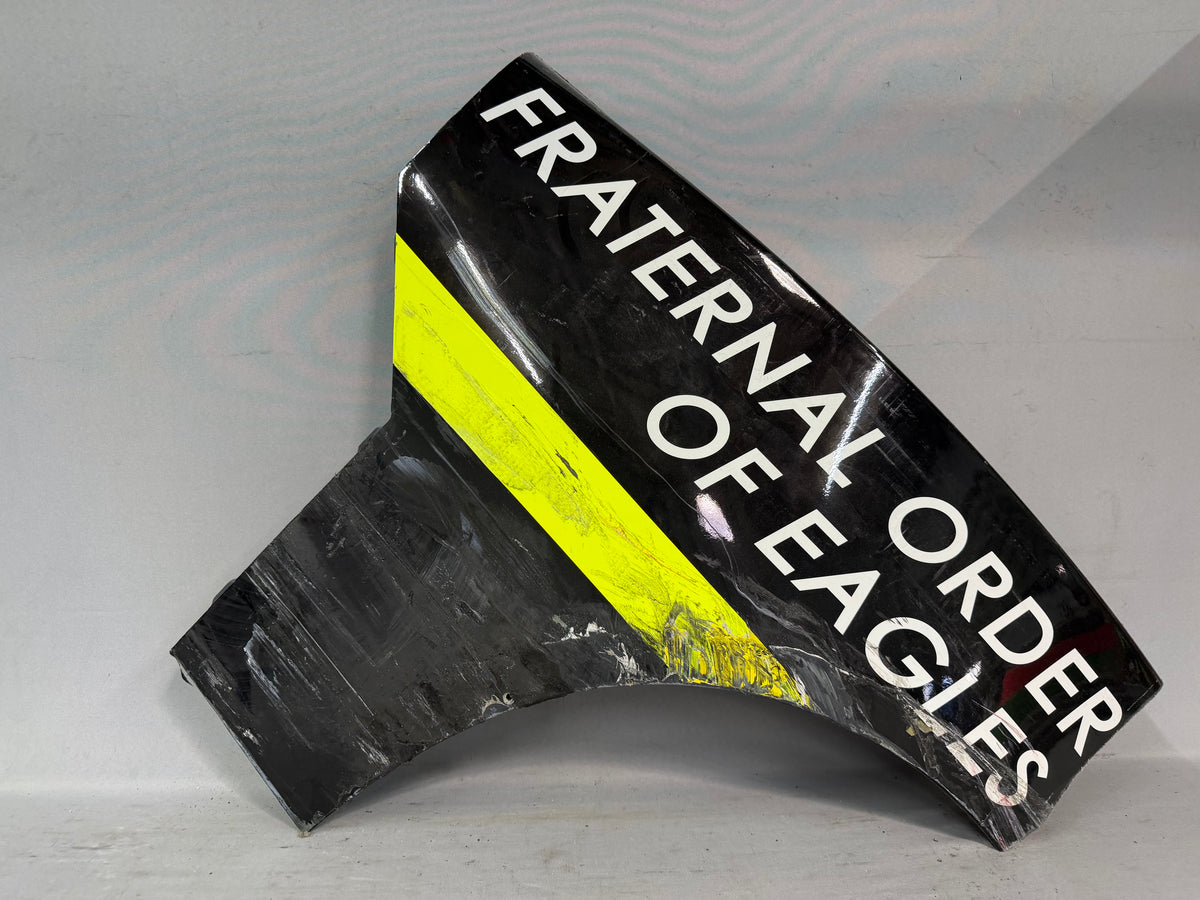 Justin Haley #7 2025 Bowman Gray Clash FOE Nascar Partial Quarter Panel