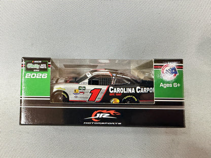 Connor Zilisch #1 2026 Carolina Carports Nascar 1/64 Diecast