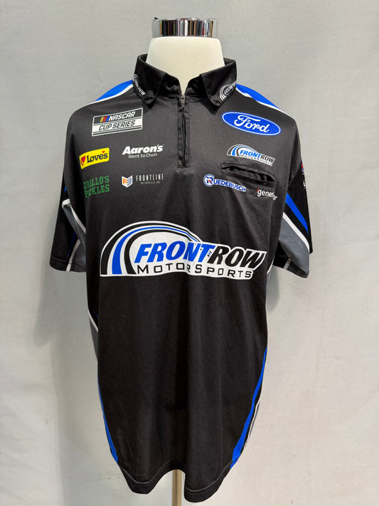 Todd Gilliland #38 2025 Front Row Motorsports Nascar Crew Shirt Size 2XL