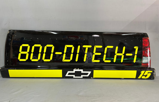 David Gilliland #15 Ditech Nascar Rear Bumper