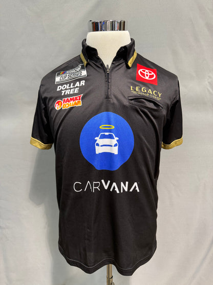 Jimmie Johnson #84 2025 Charlotte Carvana 700th Start Nascar Crew Shirt Size Medium