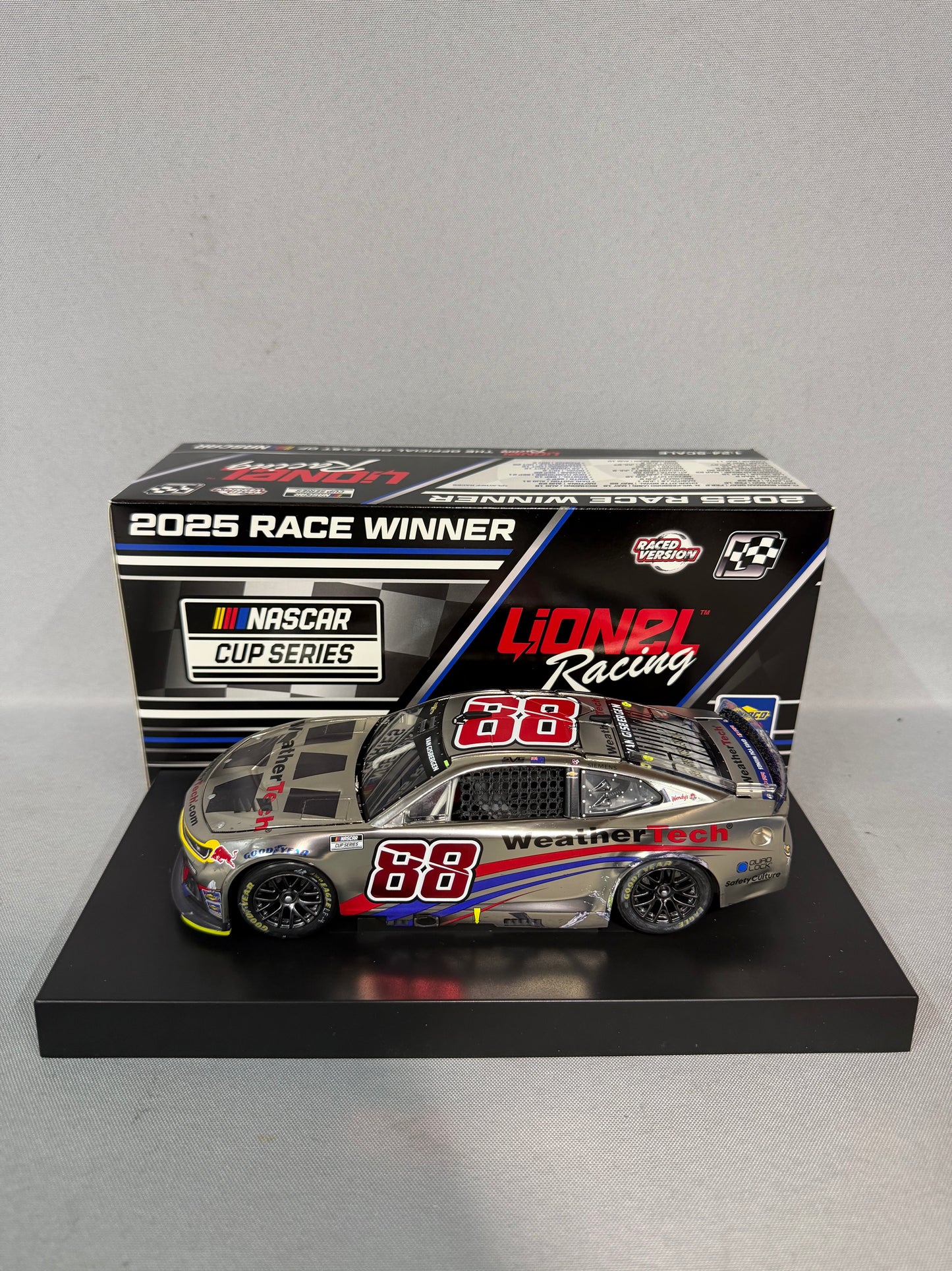Shane Van Gisbergen #88 2025 Chicago Win Weathertech Color Chrome Nascar Diecast