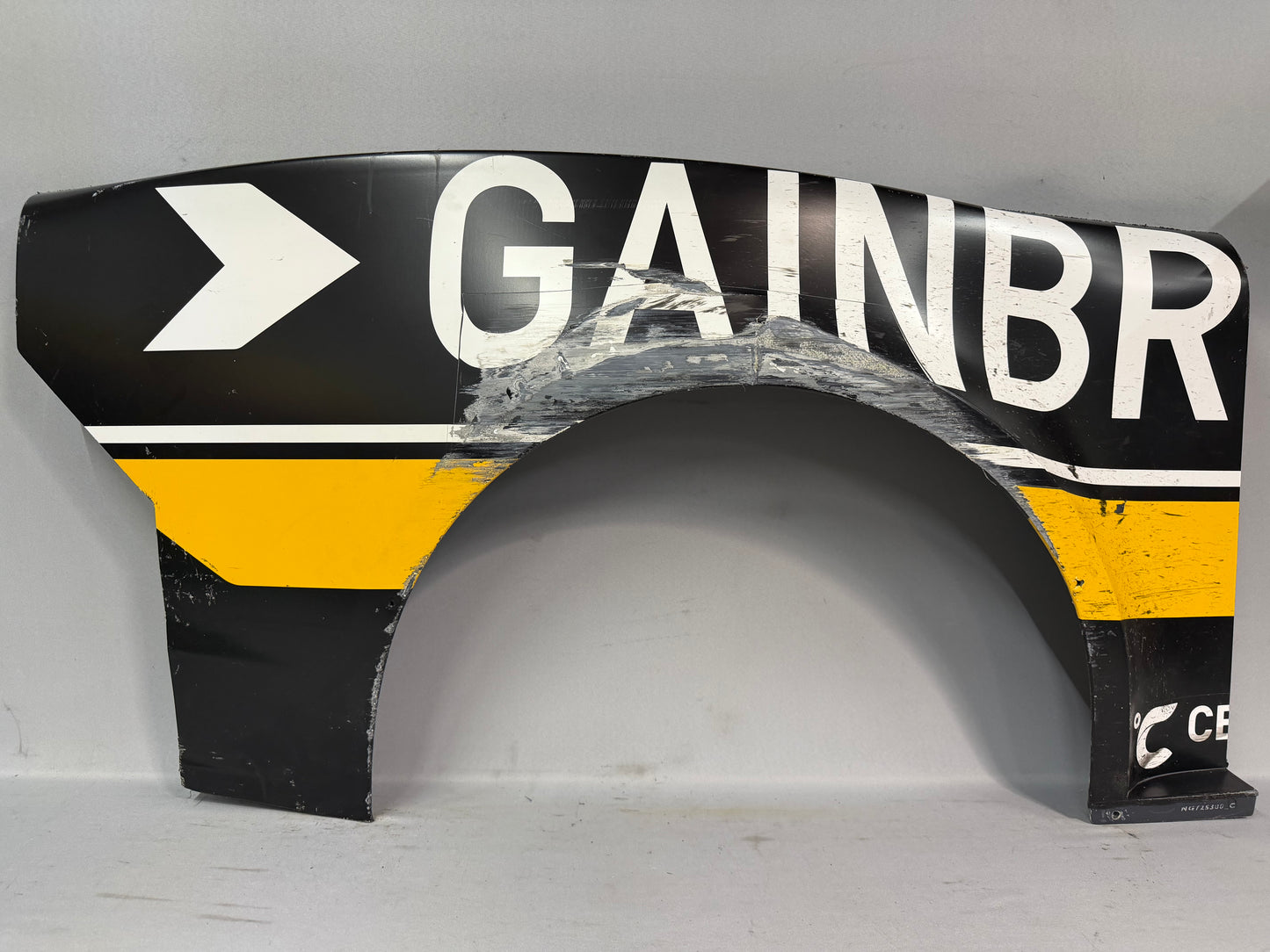 Corey Lajoie #7 2024 Iowa Hawkeyes Nascar Quarter Panel