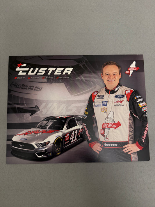 Cole Custer #41 2021 Haas Tooling Nascar Hero Card