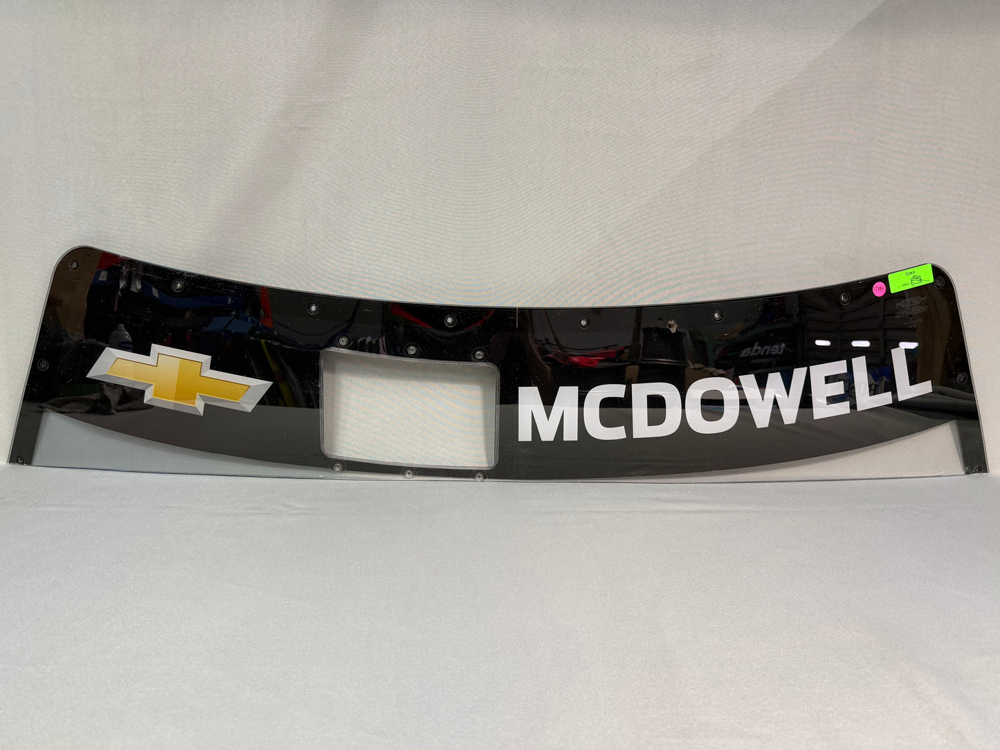 Michael McDowell #71 2025 Iowa Nascar Windshield Banner