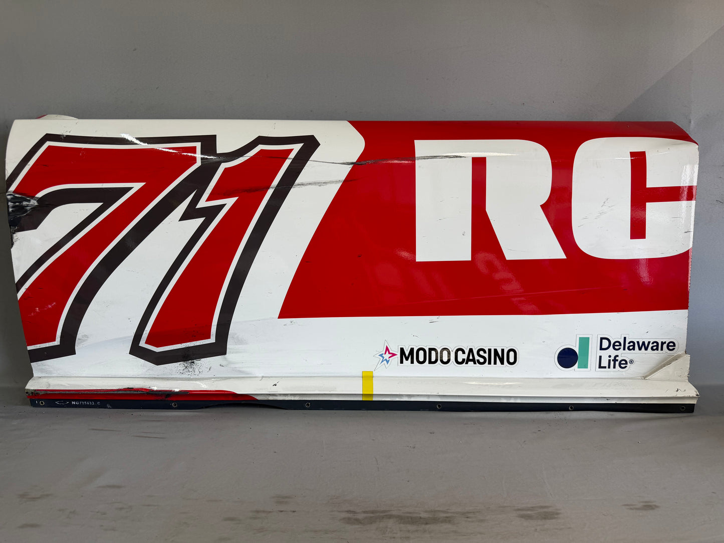 Michael McDowell #71 2026 Dover All Star RCA Nascar Door Panel