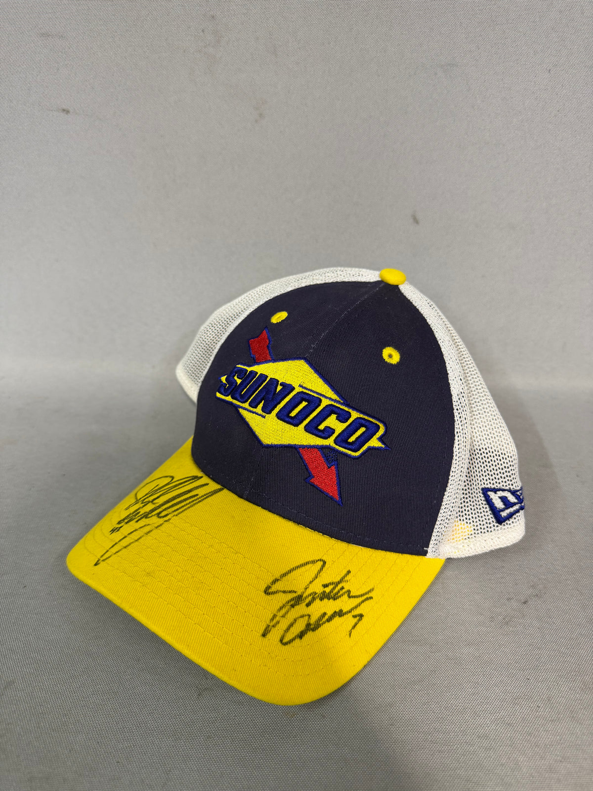 Sunoco Racing Nascar Dual Autographed Hat Size Small/Medium