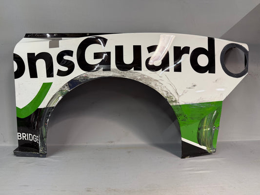 Justin Haley #7 2025 Bristol Nations Guard Nascar Quarter Panel