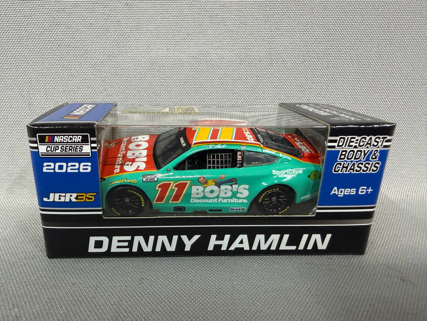 Denny Hamlin #11 2026 Bob’s Discount Furniture Nascar 1/64 Diecast