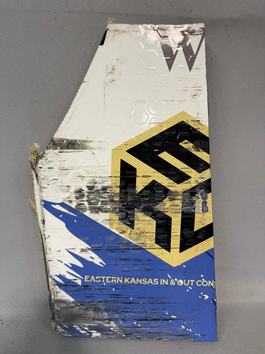 Patrick Emerling #07 2024 Kansas BB Roofing Nascar Bumper Corner