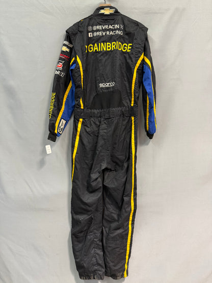 Nick Sanchez #2 2024 Gainbridge Rev Racing Nascar Crew Firesuit C-42 W-36 L-32