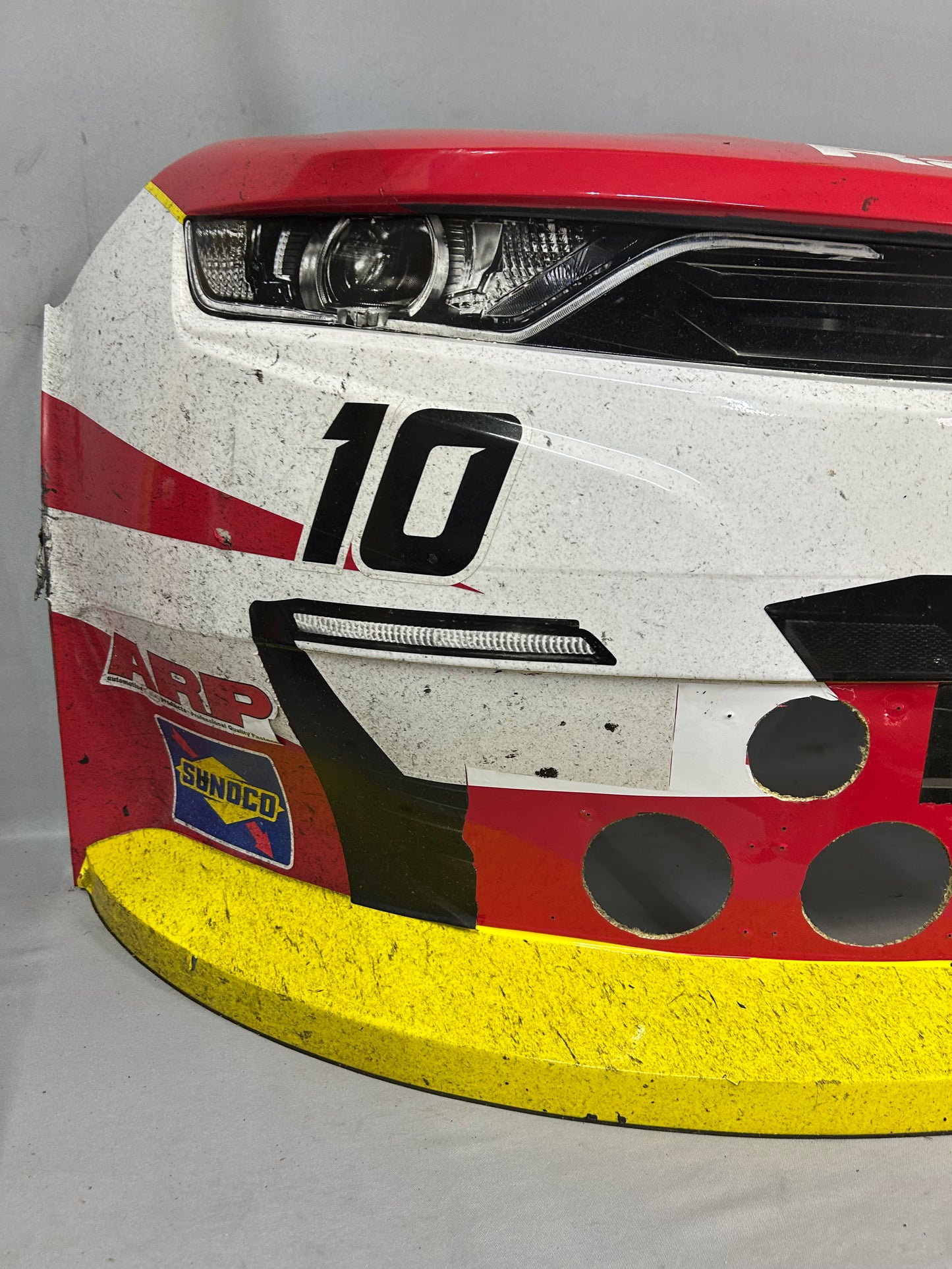 Daniel Dye #10 2025 Rockingham Champion Container Nascar Front Nose
