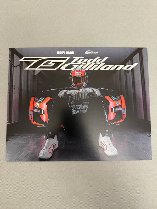 Todd Gilliland #38 2022 Boot Barn Nascar Hero Card