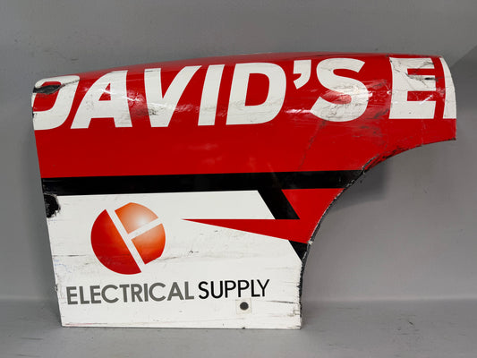 Stephen Parsons #35 2025 Bristol David’s Electric Nascar Partial Quarter Panel