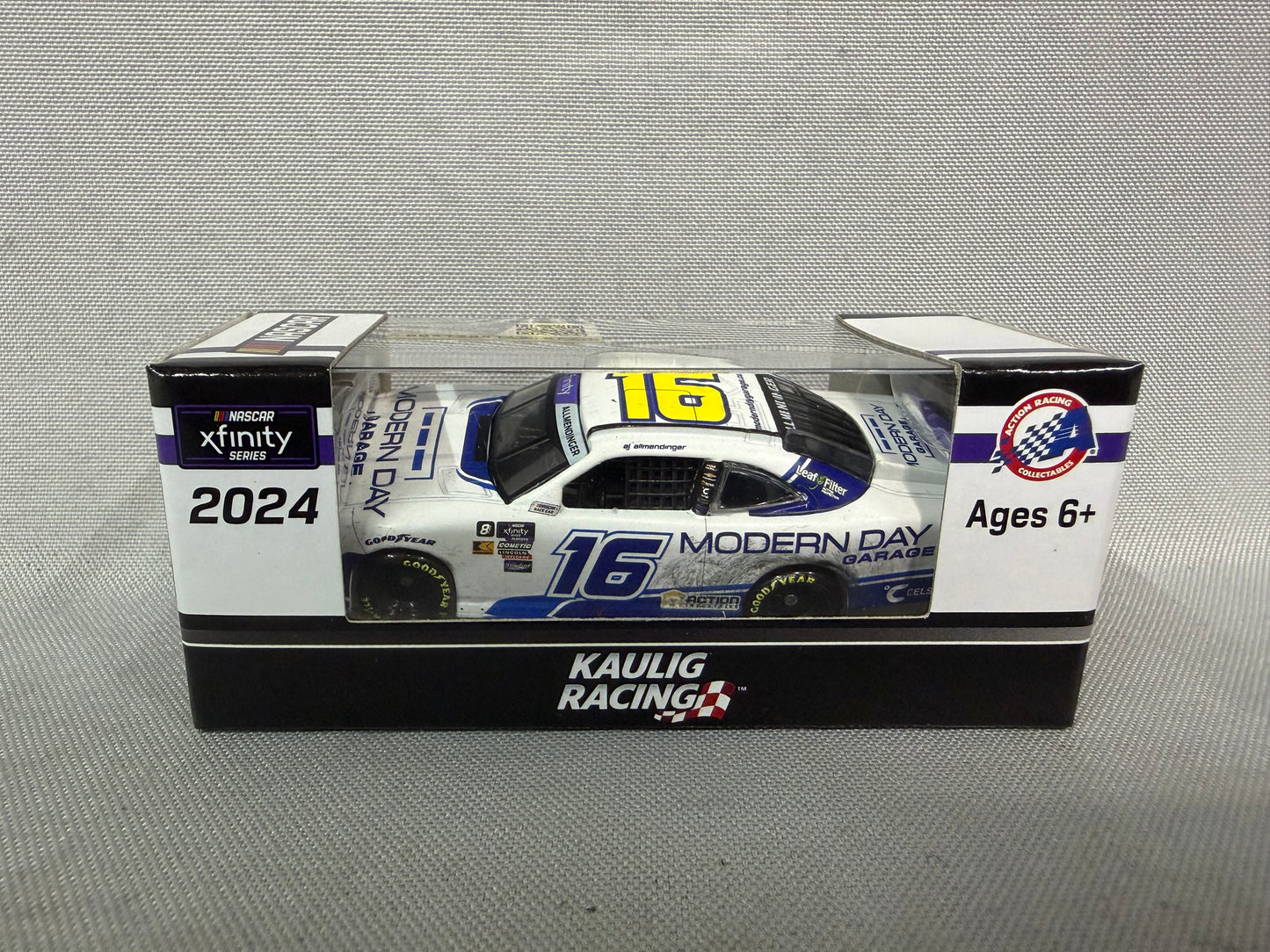 AJ Allmendinger #16 2024 Las Vegas Win Modern Day Garage Nascar 1/64 Diecast