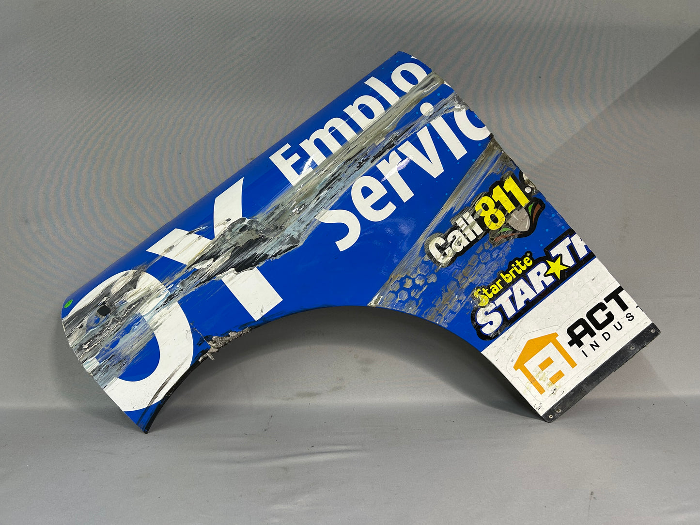 Josh Williams #11 2025 Daytona Alloy Employer Services Nascar Quarter Panel