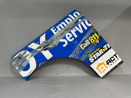 Josh Williams #11 2025 Daytona Alloy Employer Services Nascar Quarter Panel