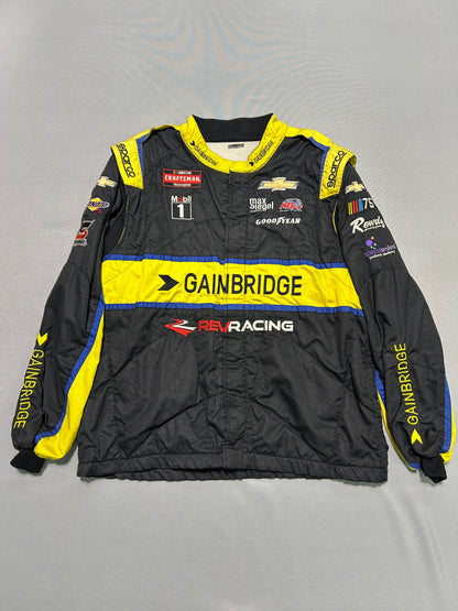 Nick Sanchez #2 2023 Gainbridge Nascar 2 Piece Crew Firesuit C-48 W-36 L-30
