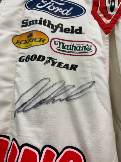Aric Almirola #10 2023 Go Bowling Nascar Autographed Driver Firesuit