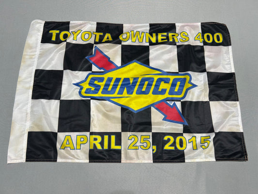 Kurt Busch #41 2015 Richmond Nascar Victory Lane Checkered Flag