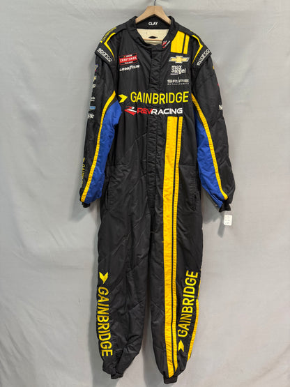 Nick Sanchez #2 2024 Gainbridge Rev Racing Nascar Crew Firesuit C-54 W-46 L-34