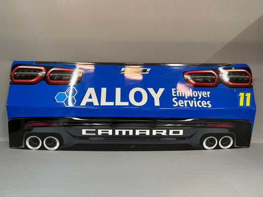 Josh Williams #11 2024 Alloy Employer Services Nascar Rear Bumper