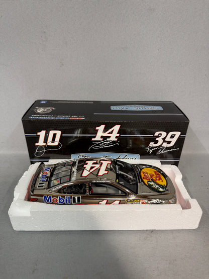Tony Stewart #14 2013 Bass Pro Shops Nickel Finish Nascar Diecast