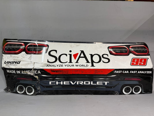 Parker Retzlaff #99 2026 Martinsville 1 Sci Aps Nascar Rear Bumper