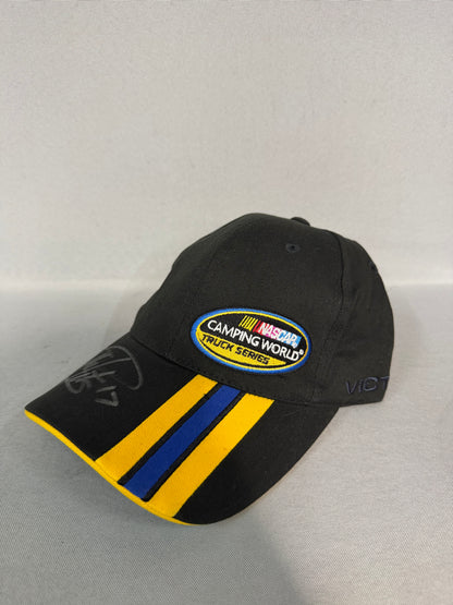 Timothy Peters #17 2013 Las Vegas Camping World Truck Series Nascar Autographed Victory Lane Hat