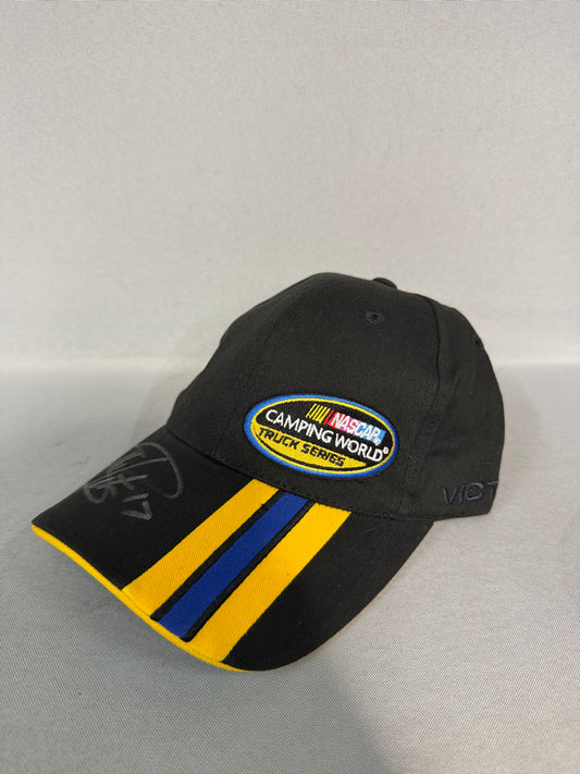 Timothy Peters #17 2013 Las Vegas Camping World Truck Series Nascar Autographed Victory Lane Hat