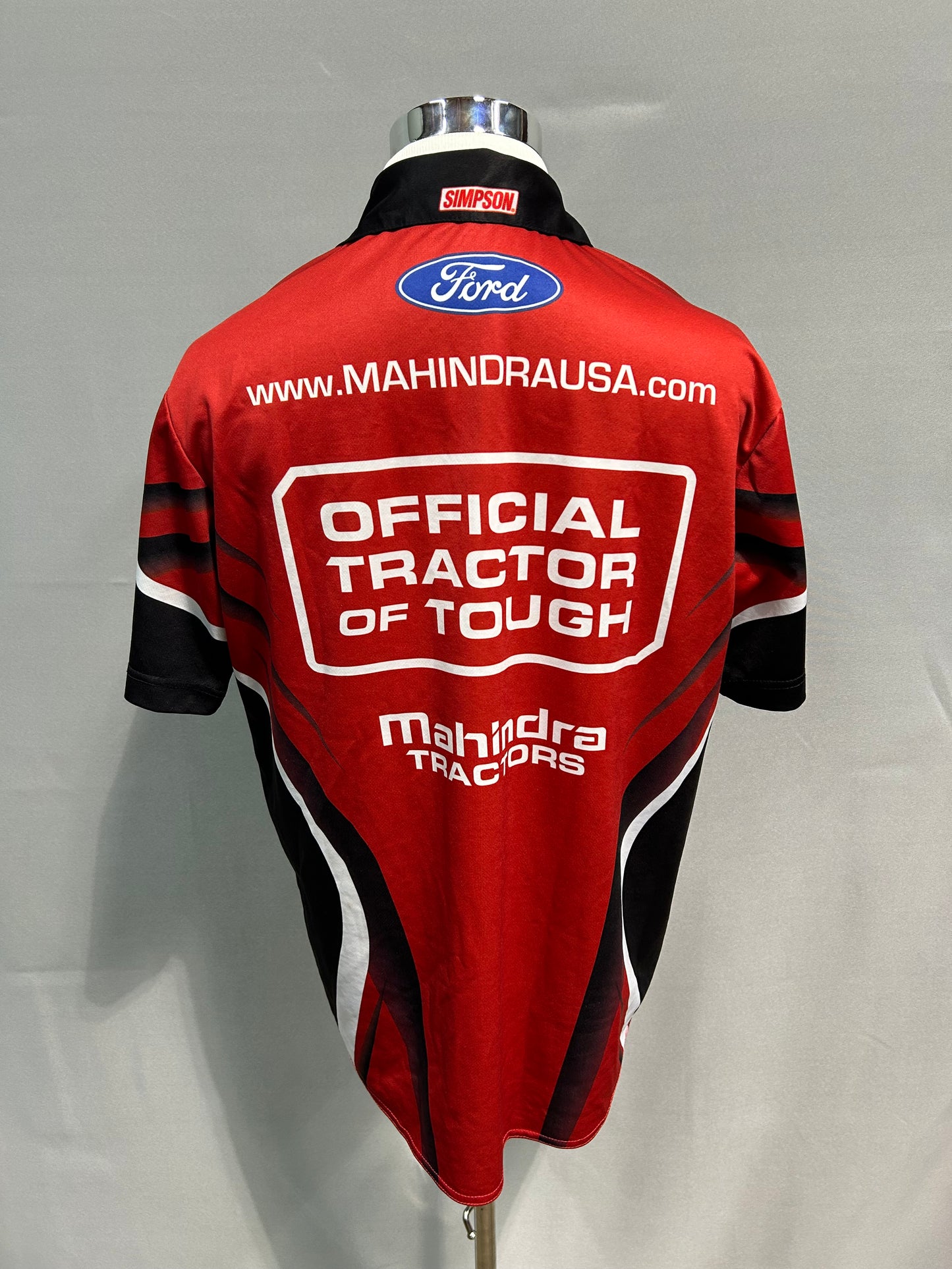 Chase Briscoe #14 Mahindra Tractors Nascar Crew Shirt Size Medium