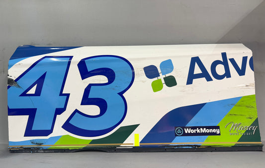 Erik Jones #43 2026 Atlanta 1 Advent Health Nascar Door Panel