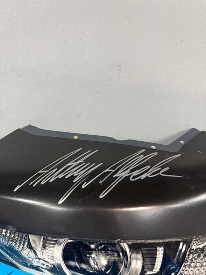 Anthony Alfredo #96 2026 Bristol 2 Dude Wipes Fragrance Free Nascar Autographed Nose Corner
