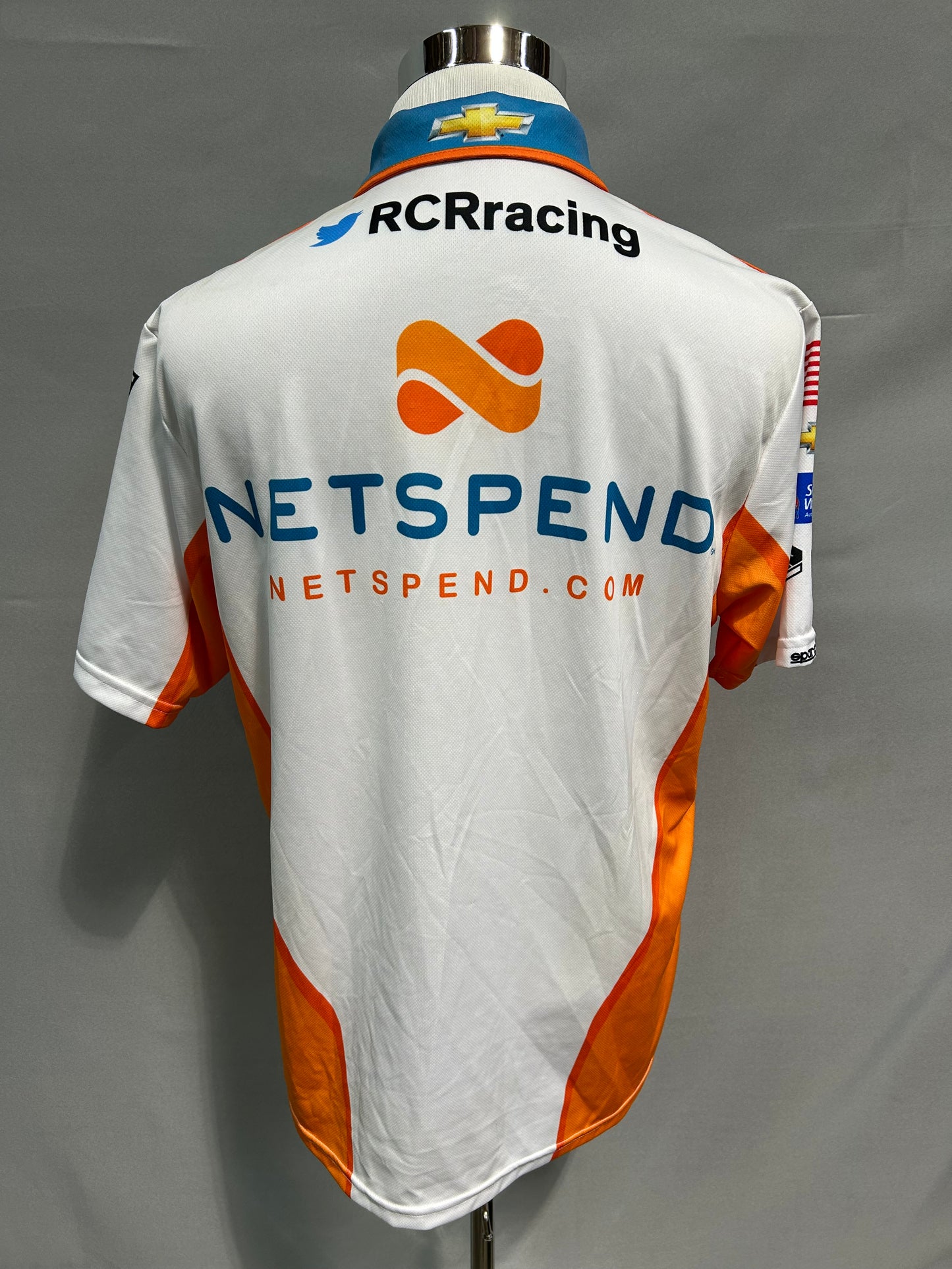 Kyle Busch #8 Net Spend Nascar Crew Shirt Size Large